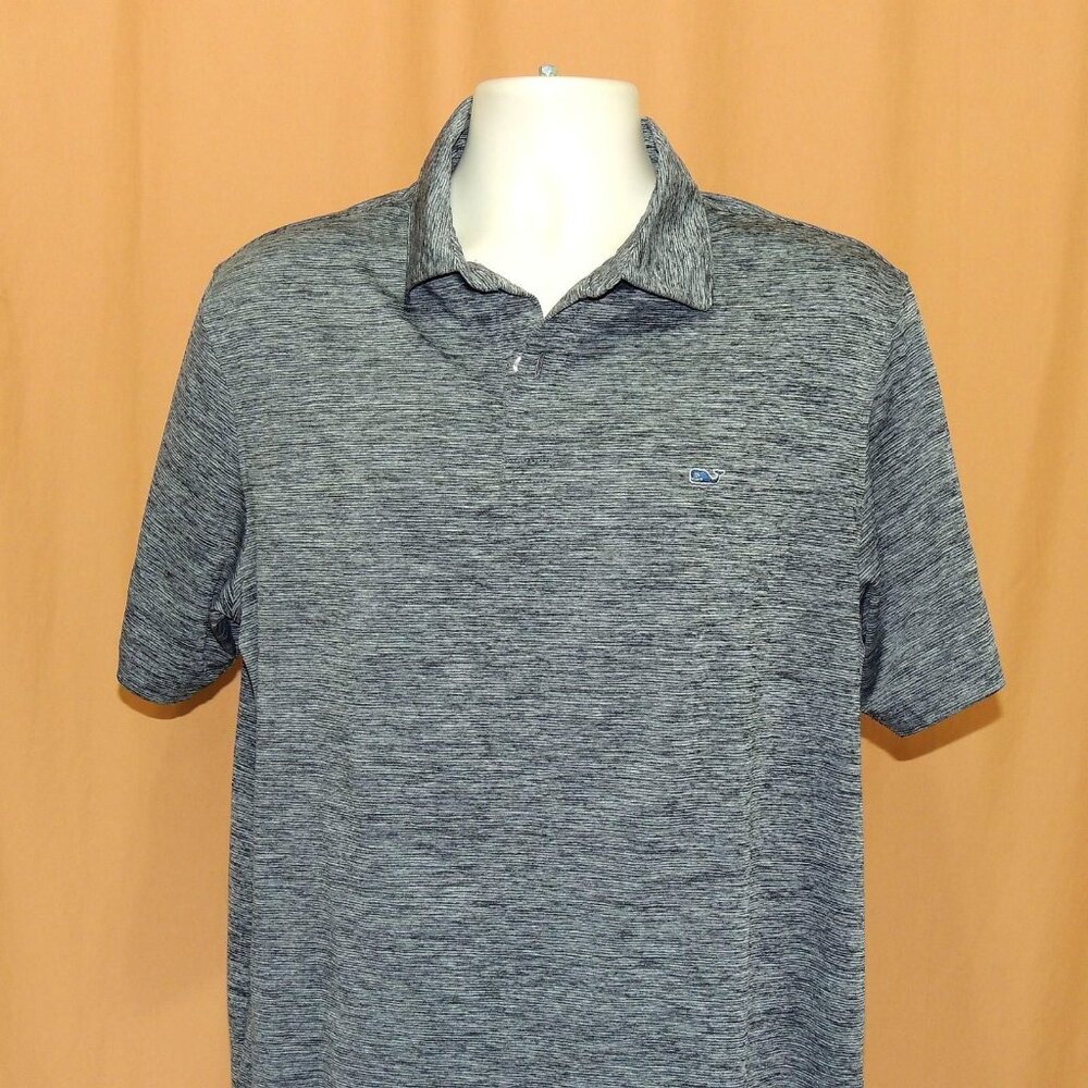 Vineyard Vines Performance Dark Solid Gray Men's … - image 2